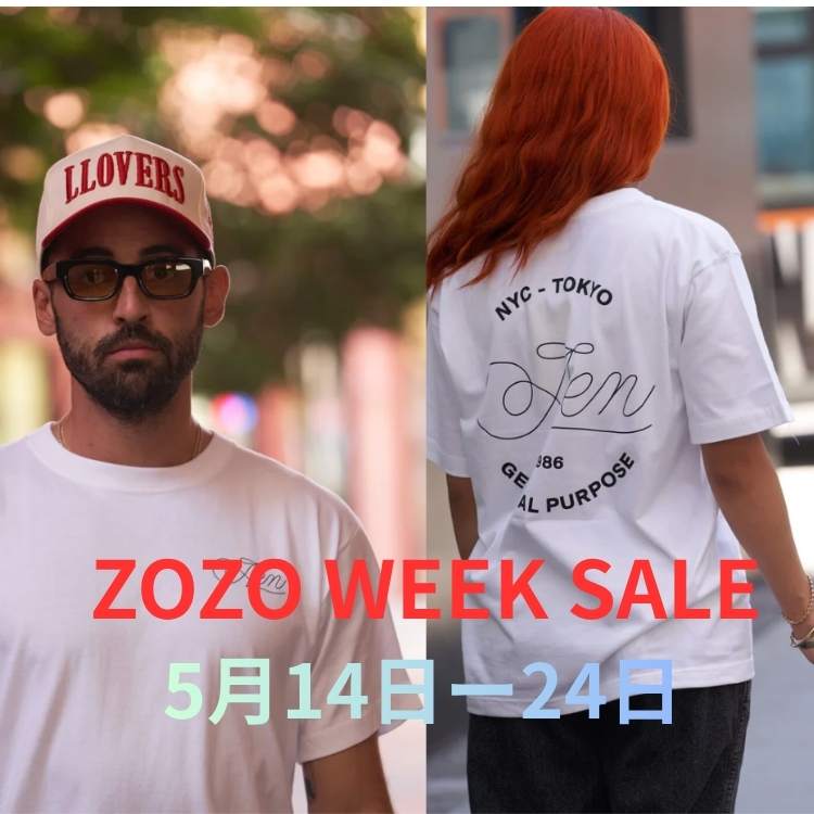 A.en General Store�i�G�C�G�� �W�F�l���� �X�g�A�j�̃V���b�v�j���[�X�uZOZO WEEK SALE �v