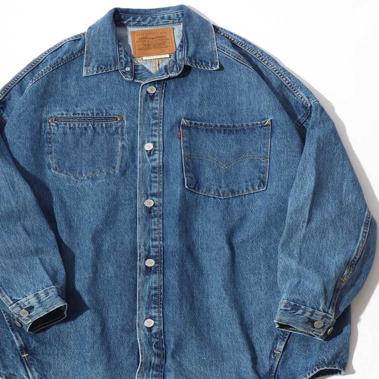 MARUKAWAi}Jj̃Vbvj[Xu2025AW Levi's/[oCX TWISTED SHACKET fjVPbg VcWPbgv