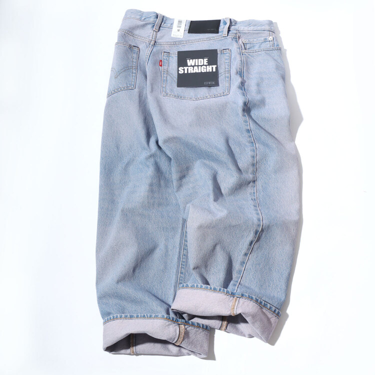 MARUKAWA�i�}���J���j�̃V���b�v�j���[�X�uEDWIN/�G�h�E�B�� WIDE STRAIGHT DWNIM ���C�h�X�g���[�g �f�j���p���c �o�M�[�W�[���Y�v