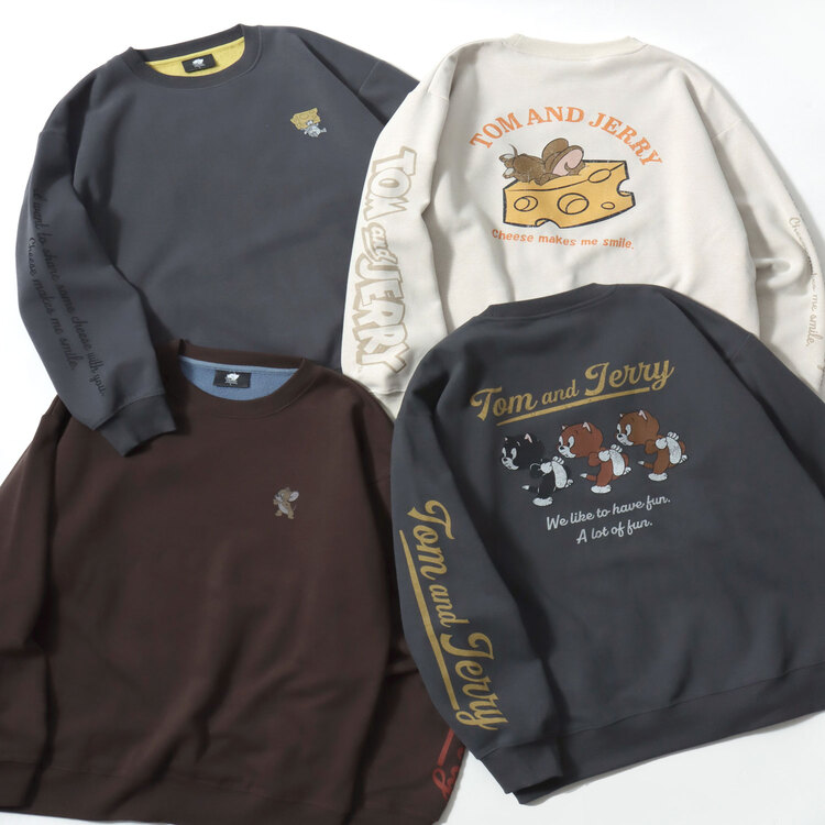 MARUKAWA�i�}���J���j�̃V���b�v�j���[�X�u2026AW Tom and Jerry/�g���ƃW�F���[ �I�[�o�[�T�C�Y ���z�F �X�E�F�b�g�g���[�i�[�v