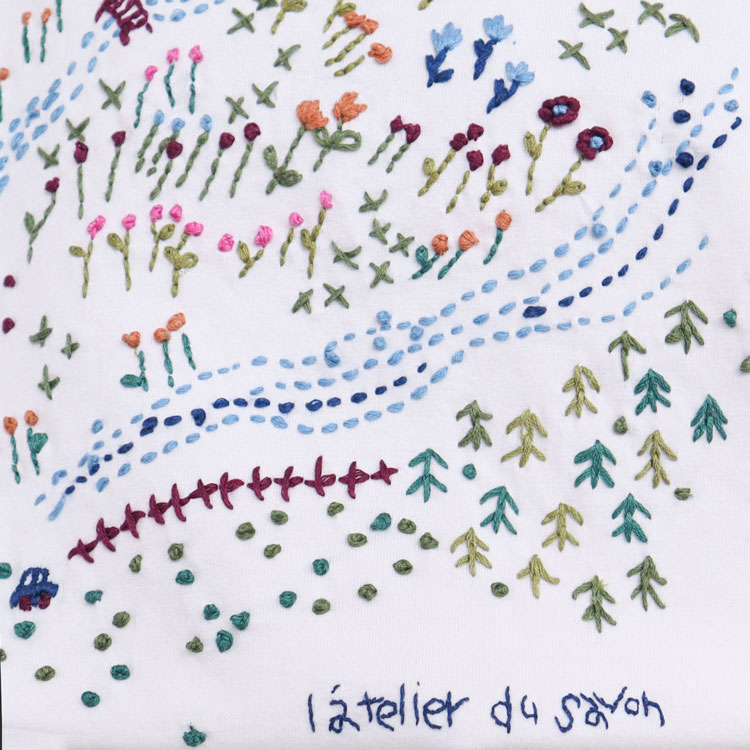 l'atelier du savon｜アトリエ ドゥ サボンのトピックス「刺繍アイテム