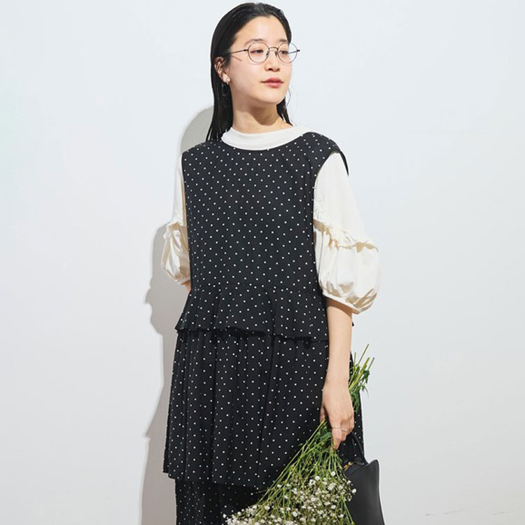 フィグロンドン　Carol mini dress レースワンピース AMBIDEX Store △〇Carol mini dress(F クロ): l'atelier du savon
