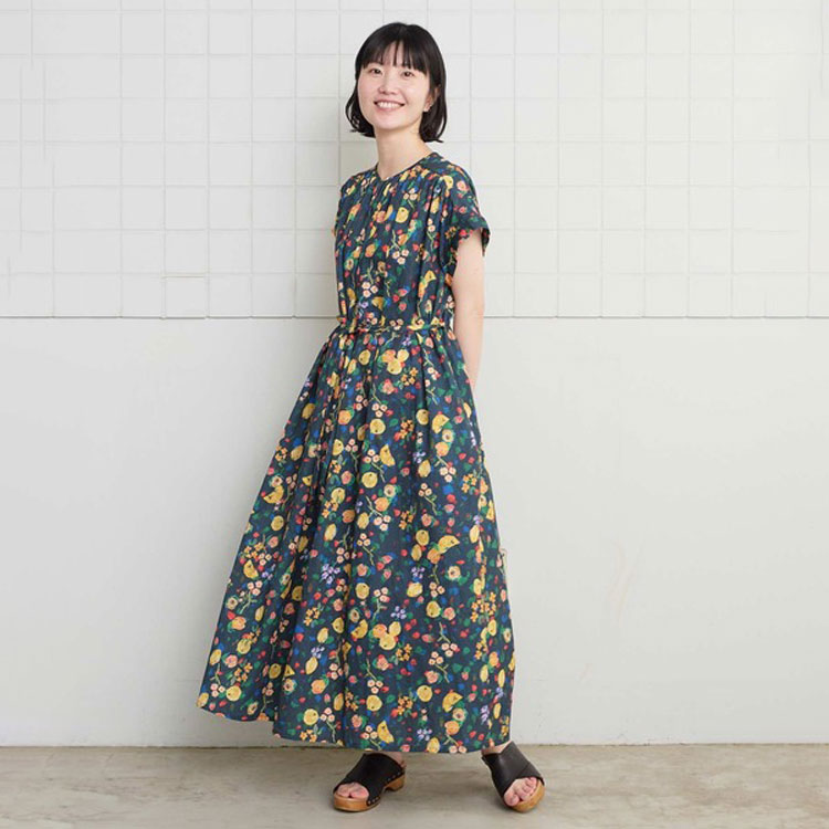 F フォロー＋リピート感謝割 さなちゃん様 アトリエドゥサボン 総柄 l'atelier du savon アトリエドゥサボン 50/- ブロードトロピカル刺繍