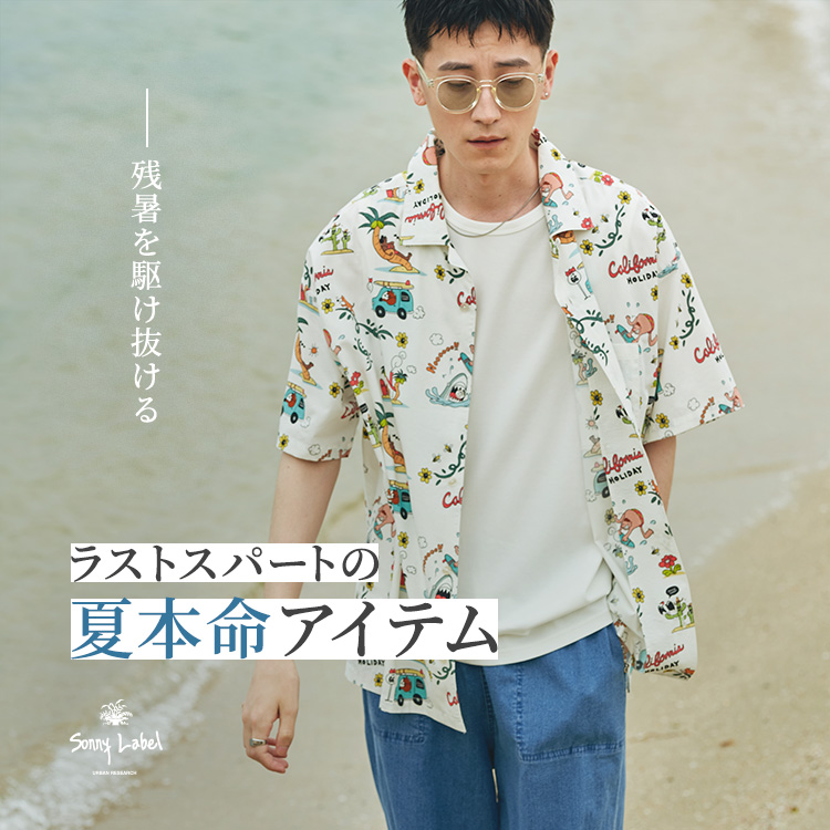 URBAN RESEARCH Sonny LabeliA[oT[`Tj[[xj̃Vbvj[Xuc삯 XgXp[g̉Ė{ACev
