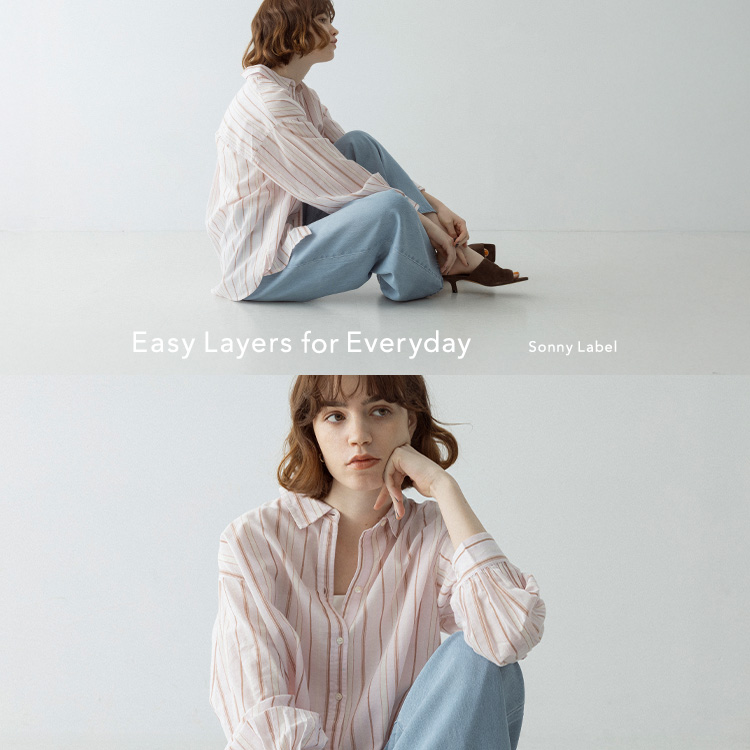 URBAN RESEARCH Sonny Label�i�A�[�o�����T�[�`�T�j�[���[�x���j�̃V���b�v�j���[�X�uEasy Layers for Everyday�v