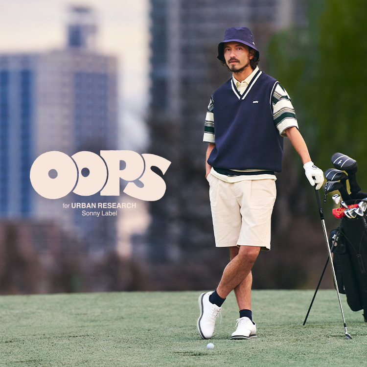 URBAN RESEARCH Sonny Label�i�A�[�o�����T�[�`�T�j�[���[�x���j�̃V���b�v�j���[�X�uOOPS - 2026 SPRING/SUMMER�bSonny Label�v