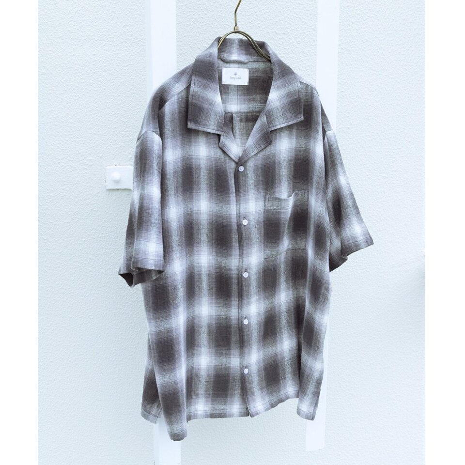 URBAN RESEARCH Sonny Label�i�A�[�o�����T�[�`�T�j�[���[�x���j�̃V���b�v�j���[�X�u�I�[�o�[�_�C�̐F���������킢���o���`�F�b�N�V���c�v