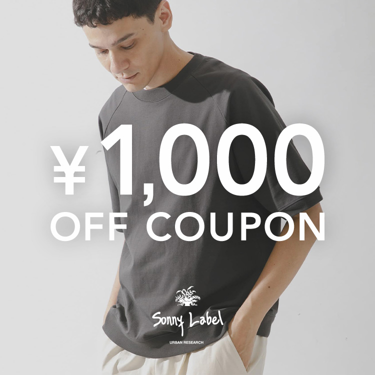 URBAN RESEARCH Sonny Label�i�A�[�o�����T�[�`�T�j�[���[�x���j�̃V���b�v�j���[�X�u�y1000�~OFF�z�{������N�[�|�����s���v