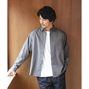 URBAN RESEARCH Sonny Label�i�A�[�o�����T�[�`�T�j�[���[�x���j�̃V���b�v�j���[�X�u�ׂ��ȃX�g���C�v���Ƃ�Ƃ�̂���V���G�b�g�����͂̃��M�����[�J���[�V���c�v