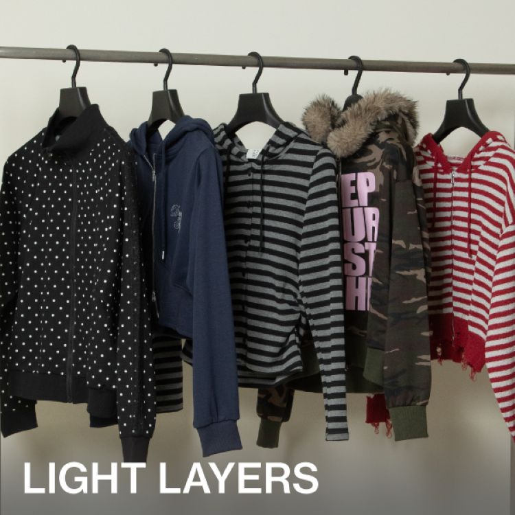 UNISEX】MUCENT／2WAYボーダージップ（パーカー）｜MUCENT（ムセント