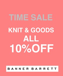 Banner Barrett バナー バレットのトピックス Zozoweek タイムセール本日最終日 お見逃しなく Zozotown