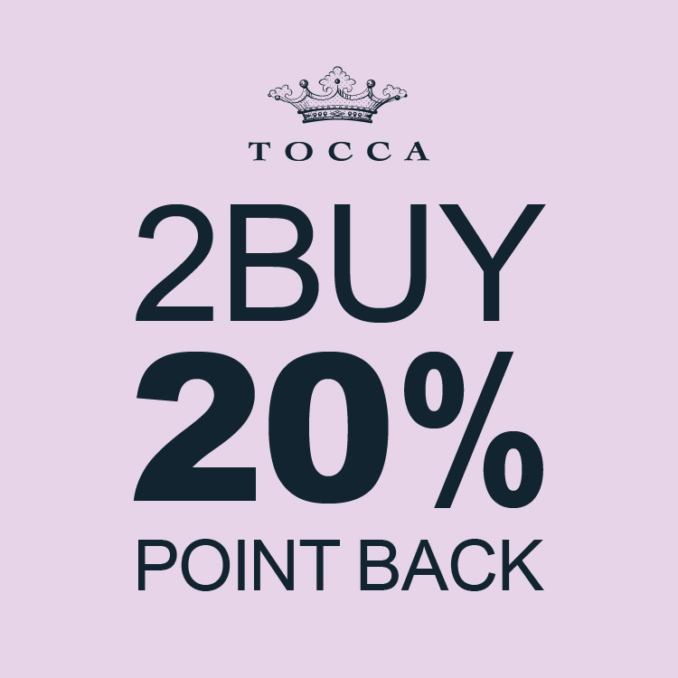 TOCCA BeautyigbJ r[eB[j̃Vbvj[XuyTOCCA Beautyz2Buy|Cg20Ҍ !v