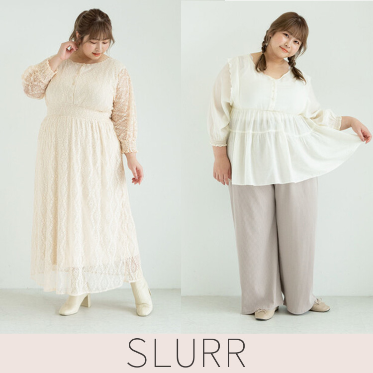 Slurr スラーのトピックス 大きいサイズ ラ ファーファモデルあいまるさん着用 Zozotown