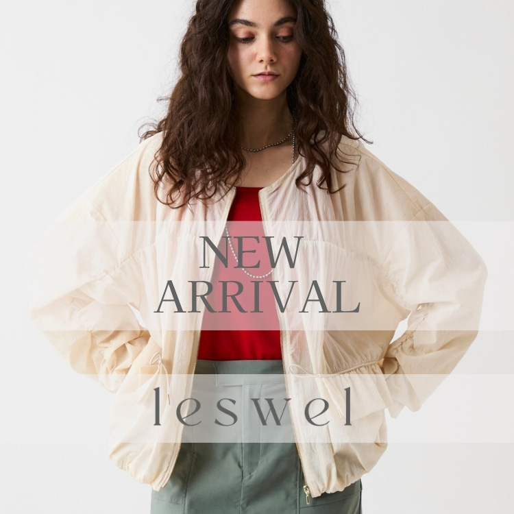 Hi! ONLINE STORE�i�n�C�I�����C���X�g�A�j�̃V���b�v�j���[�X�u�yleswel�zNEW ARRIVAL�v