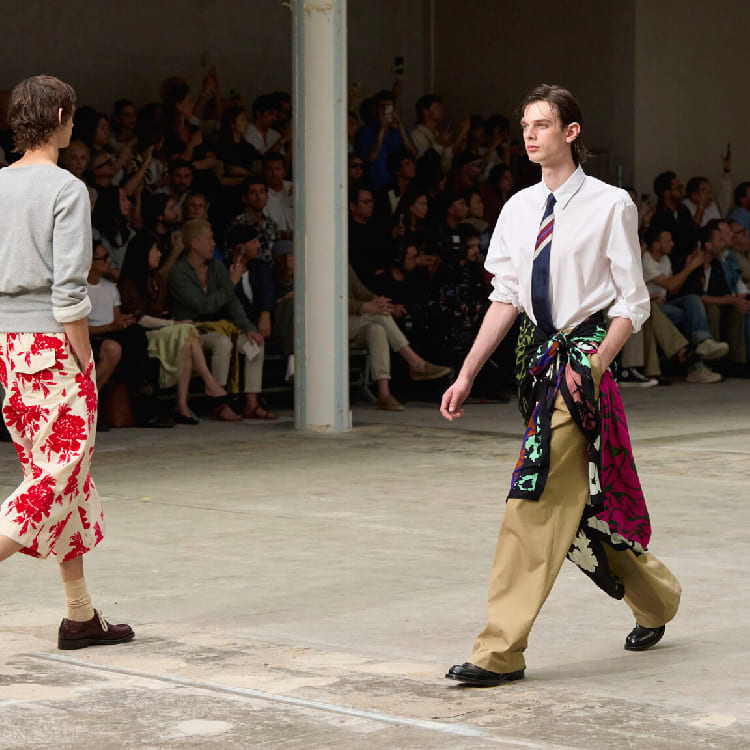Dries Van Noten�i�h���X�E���@���E�m�b�e���j�̃V���b�v�j���[�X�uDRIES VAN NOTEN SPRING SUMMER 2026 RUNWAY PIECES�v