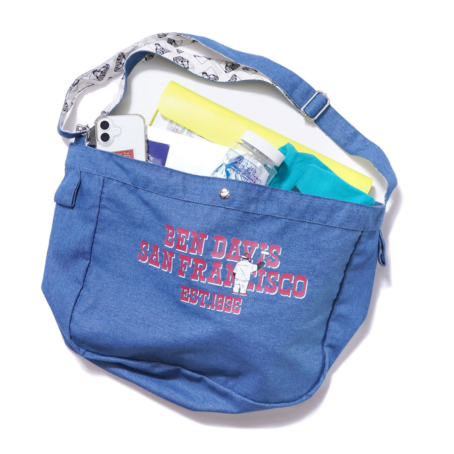 BENCH AT THE GREENE�i�x���`�A�b�g�U�O���[���j�̃V���b�v�j���[�X�uBEN DAVIS�j���[�X�y�[�p�[�o�b�O�v