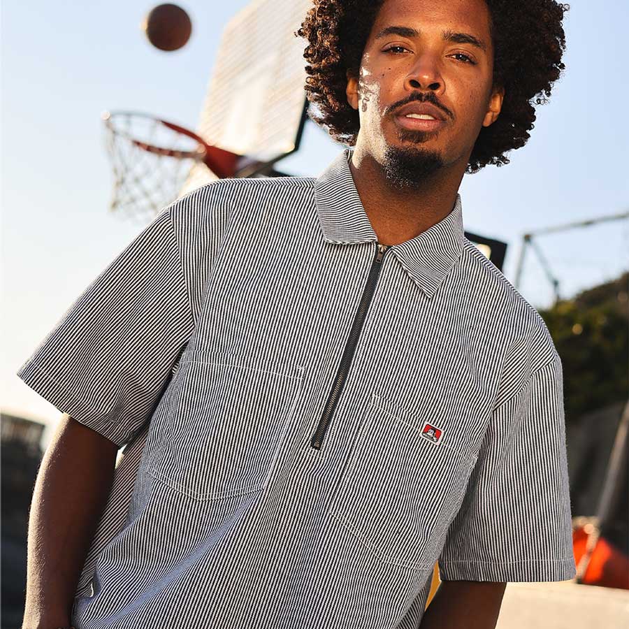 BENCH AT THE GREENE�i�x���`�A�b�g�U�O���[���j�̃V���b�v�j���[�X�uBEN DAVIS 26SS�A�C�e�������Ă��܂��B�v