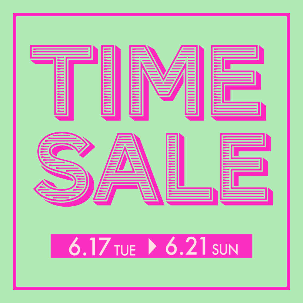 「しお  タイムセール」 BENCH AT THE GREENE｜ベンチアットザグリーンのトピックス「TIME SALE