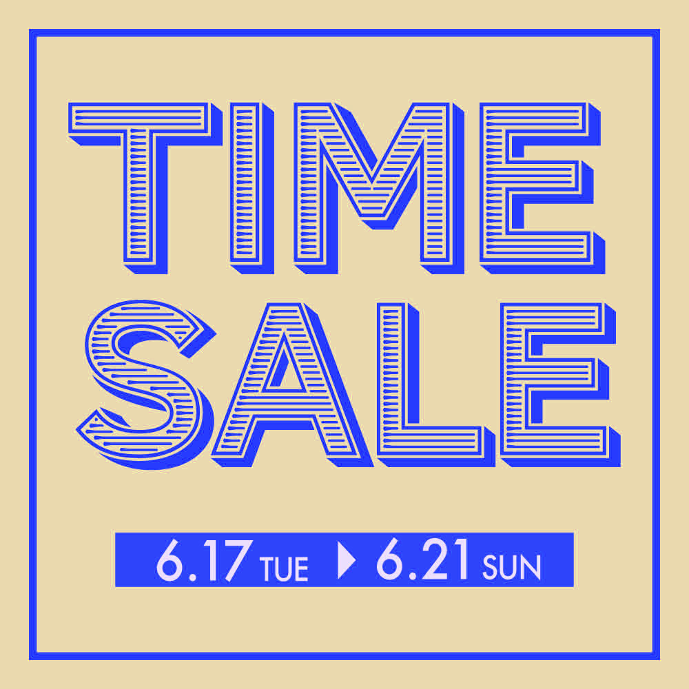 BENCH AT THE GREENE｜ベンチアットザグリーンのトピックス「TIME SALE