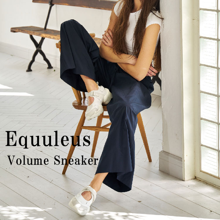 24SS NEW COLOR】Equuleus/厚底スニーカーサンダル（スニーカー 