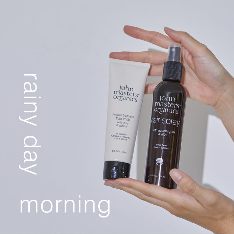 john masters organics｜ジョンマスターオーガニックのトピックス「梅雨時期のスタイリングに！ヘアミルクとヘアスプレー」 -  ZOZOTOWN