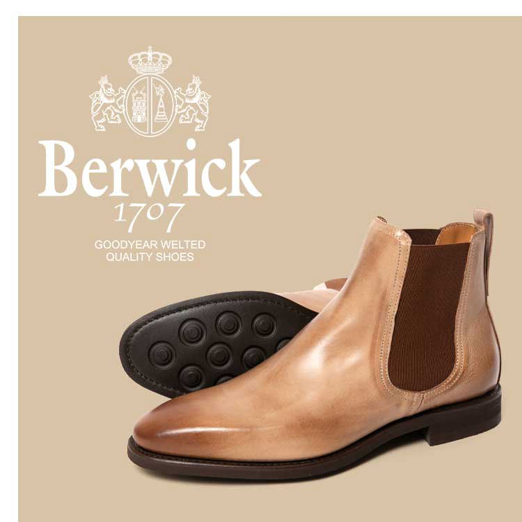 Berwick1707｜バーウィックのトピックス「【Berwick1707】サイドゴアブーツ『376』」 - ZOZOTOWN