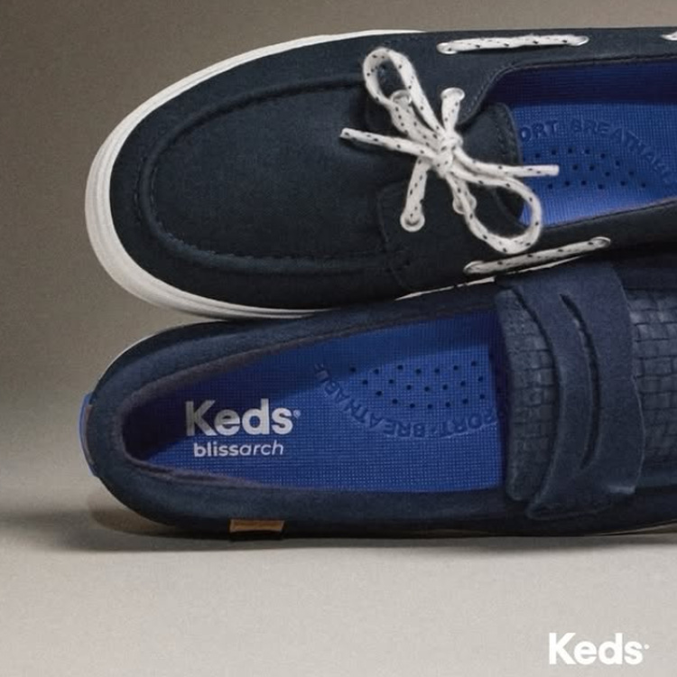 BMS�i�r�[�G���G�X�j�̃V���b�v�j���[�X�u�yKeds�z�y�₩�ɗ�����ꑫ�BCENTER III BOAT TWILL�v