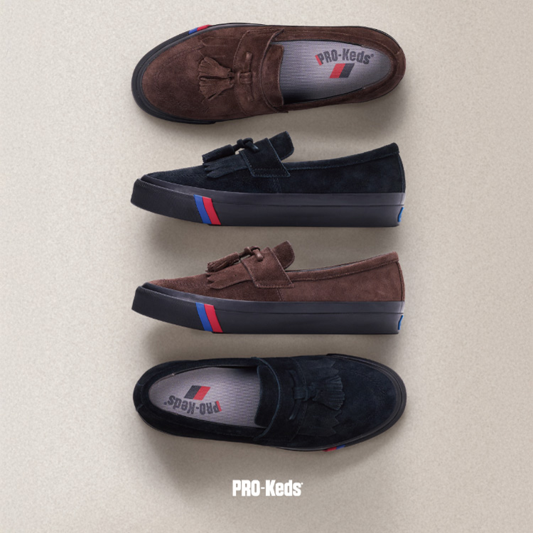 BMS�i�r�[�G���G�X�j�̃V���b�v�j���[�X�uPRO-Keds�uROYAL PLUS�v����A��i���ۗ��g���C���� �^�b�Z�� ���[�t�@�[�h�o��v