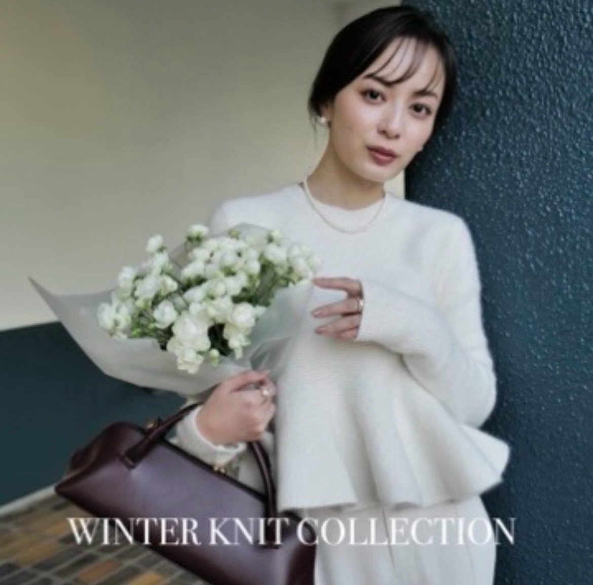 ZOZO限定アイテム】アシンメトリーリブニット（ニット/セーター