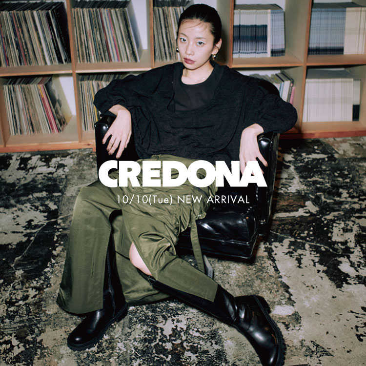 CREDONA｜クレドナのトピックス「【NEW ARRIVAL】＃CREDONA」 - ZOZOTOWN