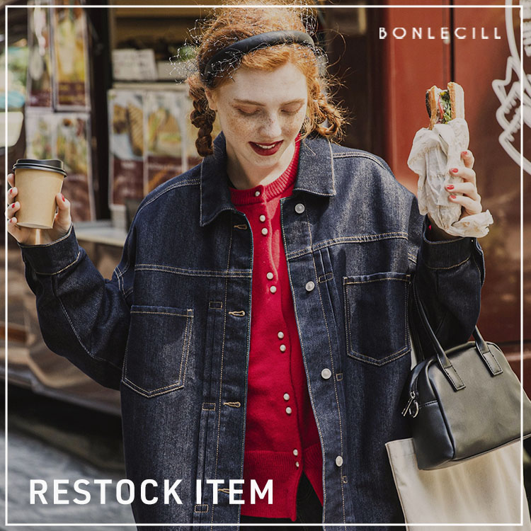 BONLECILL｜ボンルシールのトピックス「【RESTOCK ITEM】大人気デニム