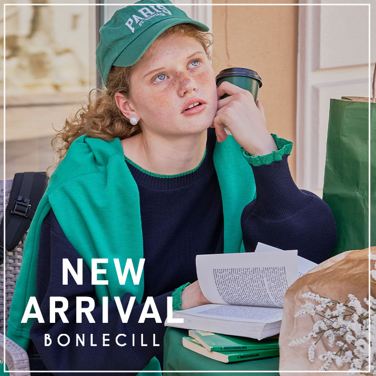 BONLECILL�i�{�����V�[���j�̃V���b�v�j���[�X�u�yNEW�z �Â߃J�W���A����"�����t�����X�E�F�b�g���C�N�j�b�g"���V�o��I�v