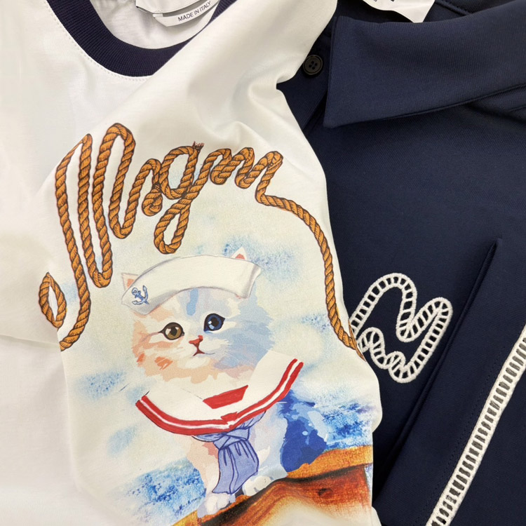セール】ドレープディテール コットンジャージーTシャツ（T