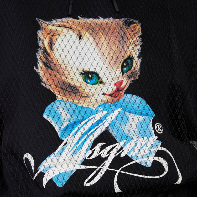 ✨美品✨MSGM エムエスジーエム 猫 CAT プリント ロゴTシャツ L 伊