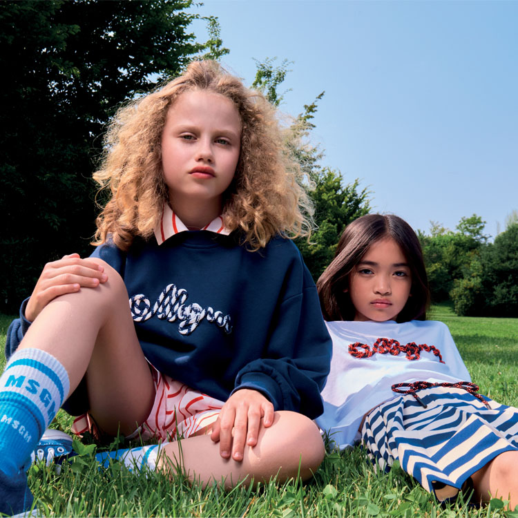 MSGM�i�G���G�X�W�[�G���j�̃V���b�v�j���[�X�u�yMSGM KIDS�z�����ȃ��_���E�N���V�b�N / The Mini-Me Aesthetics�v