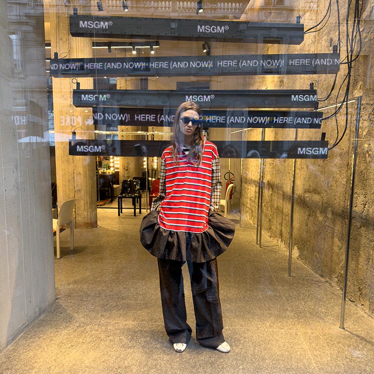 MSGM�i�G���G�X�W�[�G���j�̃V���b�v�j���[�X�u�yMSGM�zBEYOND SUMMER�v