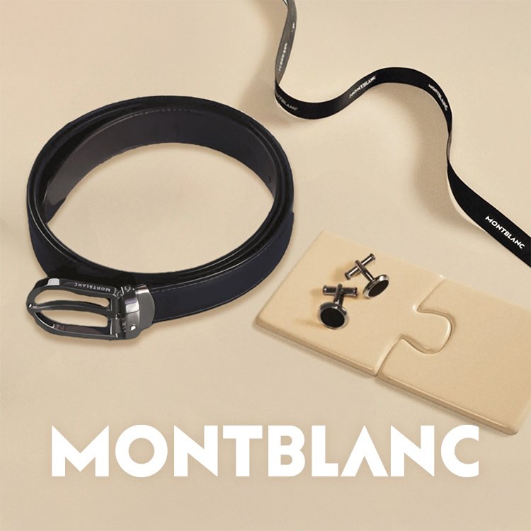 ブラック レザーベルト、30 mm（ベルト）｜MONTBLANC