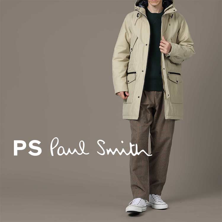 2022AW新作Paul Smith エッジドフラップ モッズコート あなたの