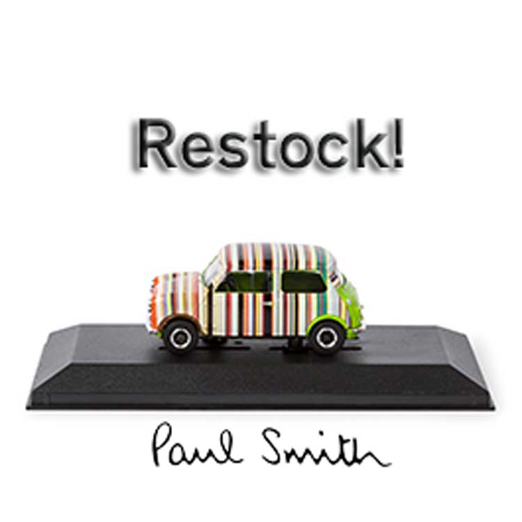 Paul Smith（ポール・スミス）のショップニュース「【再入荷】'Paul Smith Mini' ミニカー 」