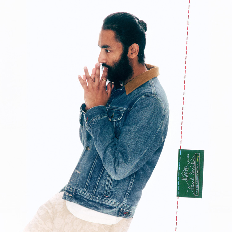 Paul Smith + Lee(R) ジャカード テーパード トラウザーズ