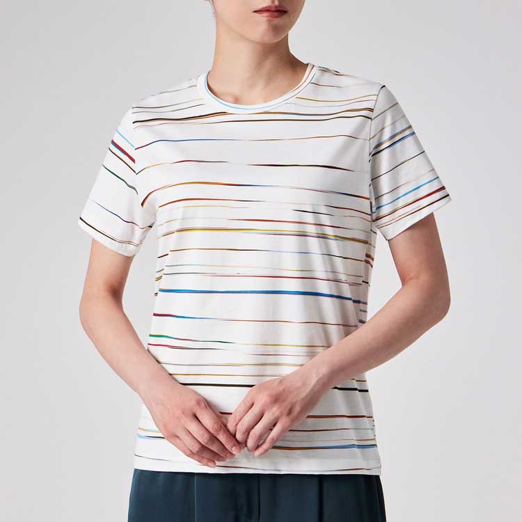 tシャツ 「オンラインショップ限定」ウィメンズ ゼブラワッペン 長袖Tシャツ / 245408 EC141V レディース PS Paul Smith tシャツ 「オンラインショップ限定」ウィメンズ