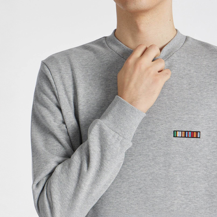 Sports Stripe Zebra” ワンポイント スウェット / 553514 026R