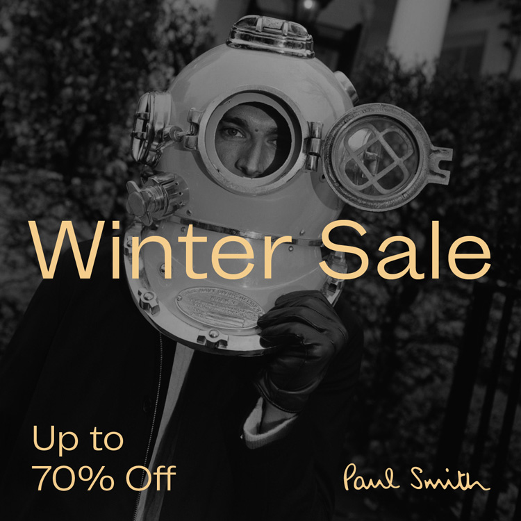 Paul Smith�i�|�[���E�X�~�X�j�̃V���b�v�j���[�X�u�ySALE�zPaul Smith �{���X�^�[�g�I�I�v