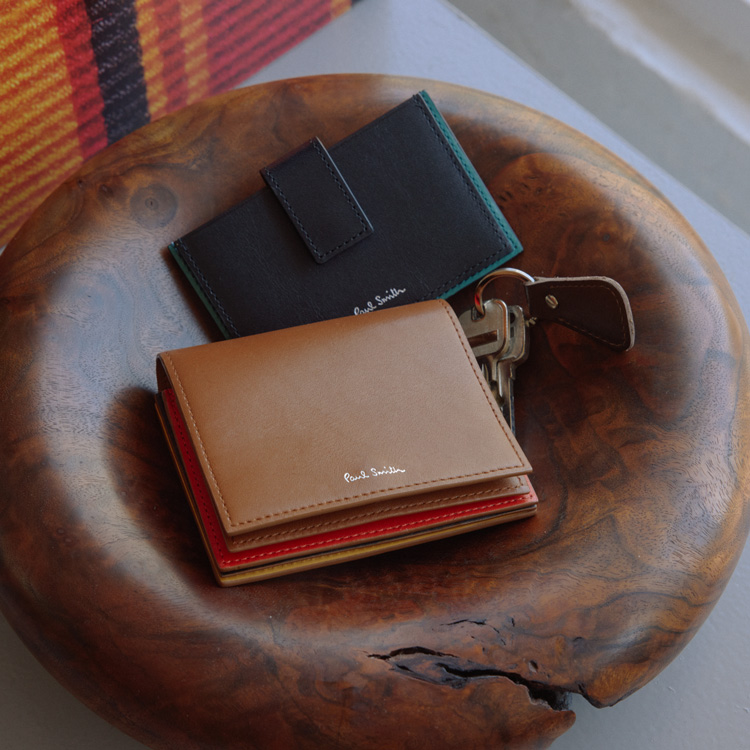 ベジタンストライプトリム 長財布 / 873918 P634（財布）｜Paul Smith