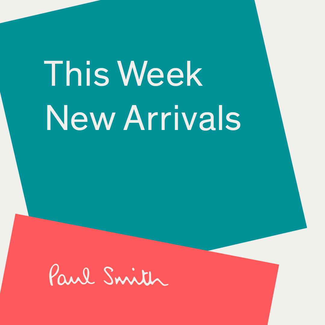 Paul Smith�i�|�[���E�X�~�X�j�̃V���b�v�j���[�X�u���T�̐V��v