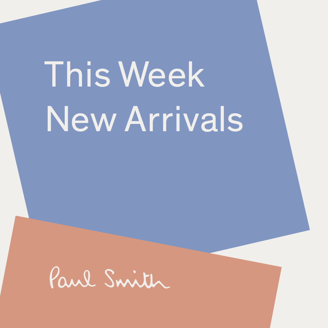 Paul Smith�i�|�[���E�X�~�X�j�̃V���b�v�j���[�X�u���T�̐V��v