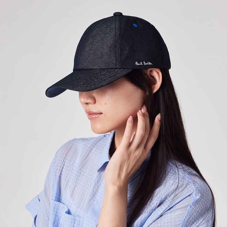 Paul Smith�i�|�[���E�X�~�X�j�̃V���b�v�j���[�X�u�y�I�����C���V���b�v����z�G���u���C�_���[ �f�j�� �L���b�v�v