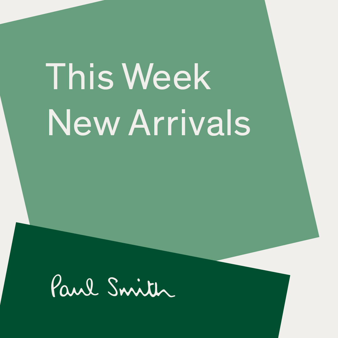 Paul Smith�i�|�[���E�X�~�X�j�̃V���b�v�j���[�X�u���T�̐V��v