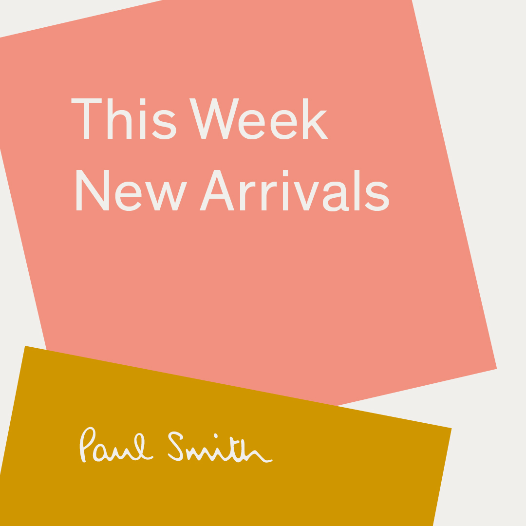 Paul Smith�i�|�[���E�X�~�X�j�̃V���b�v�j���[�X�u���T�̐V��v