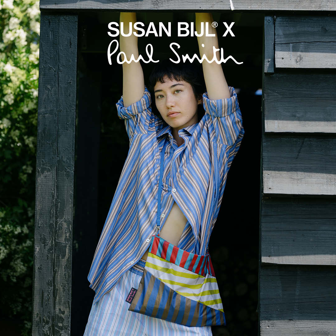 Paul Smith�i�|�[���E�X�~�X�j�̃V���b�v�j���[�X�u"SUSAN BIJL X Paul Smith"�Ƀj���[�A�C�e�������ԓ���v